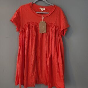 Listicle Mini Dress. NWT. Size Small. Cotton.